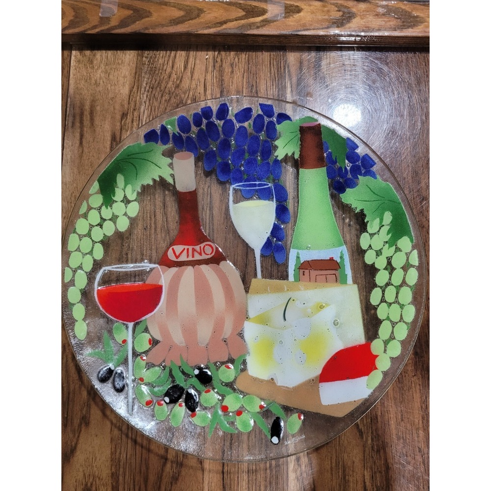 Vintage Fusion 56275 William McGrath handpainted bowl signed